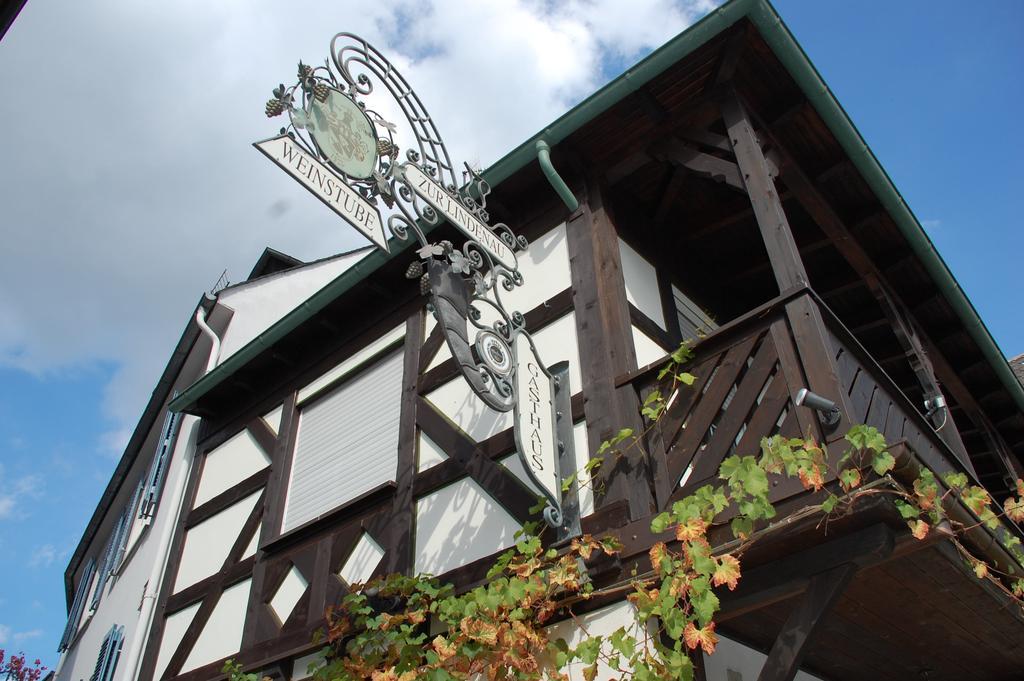 Zur Lindenau Hotel Rüdesheim am Rhein Exterior foto