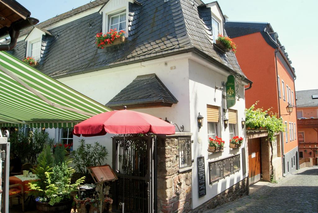 Zur Lindenau Hotel Rüdesheim am Rhein Exterior foto